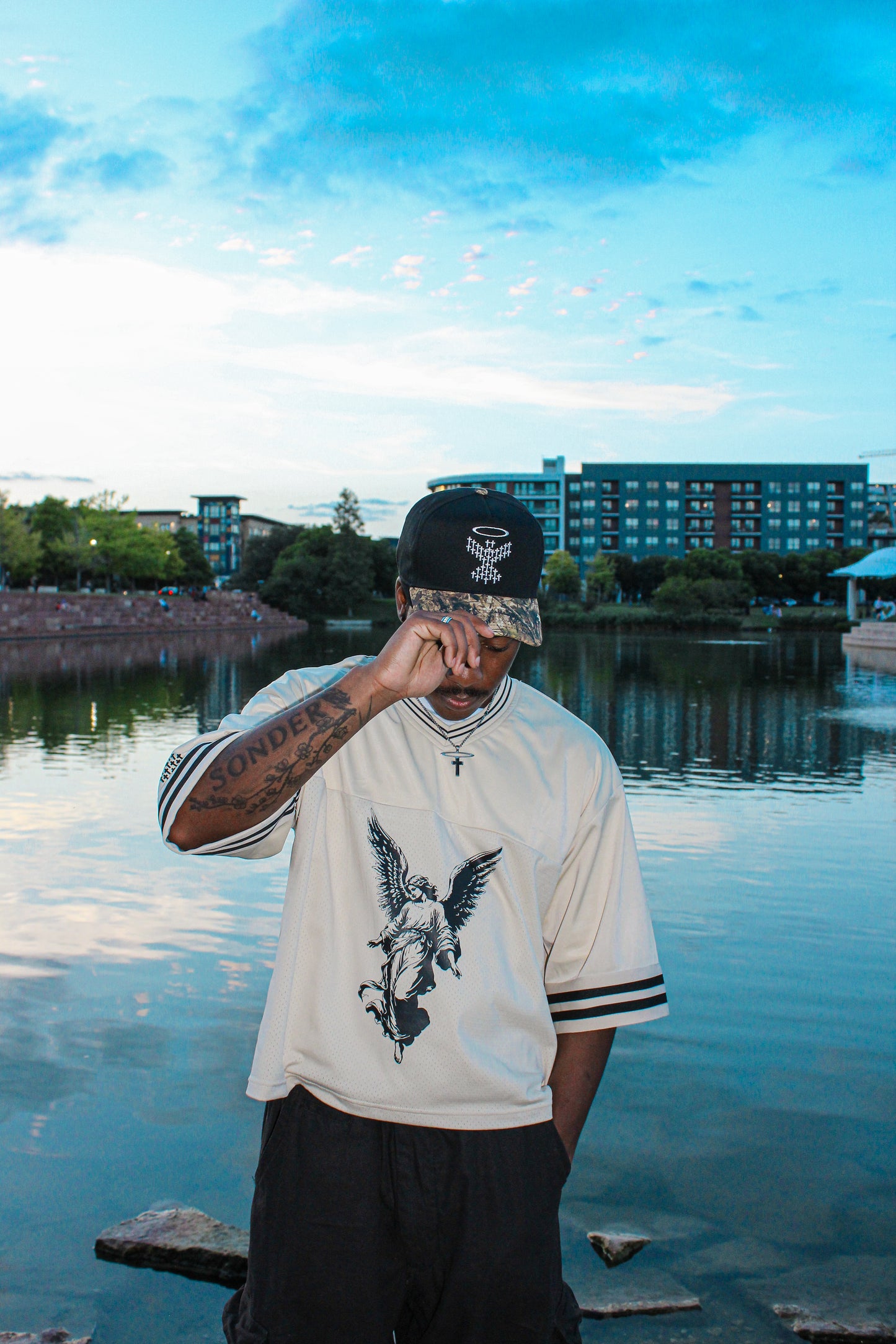 Angel Camo hat