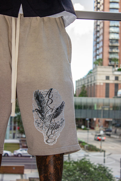 Arcane Sun-Dried Oversized Shorts
