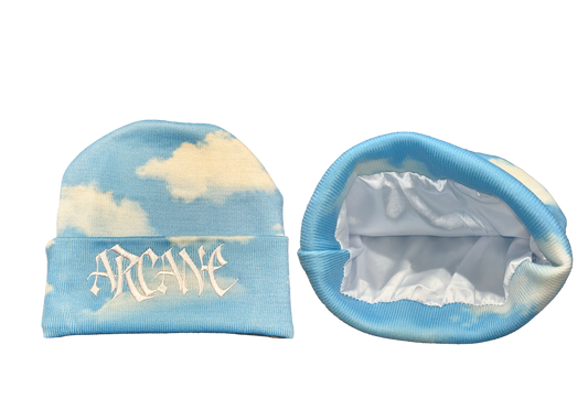 Arcane Cloud Satin-Lined Beanie